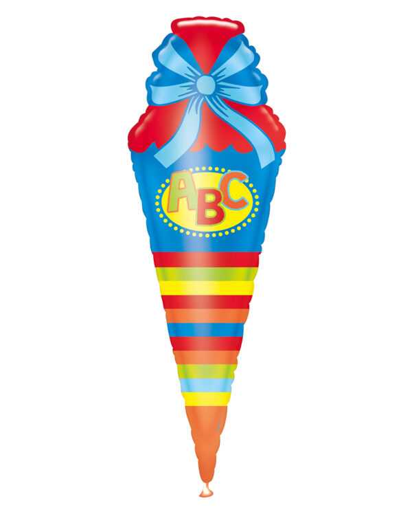 ABC Schultüte Folienballon 111cm Geschenkidee