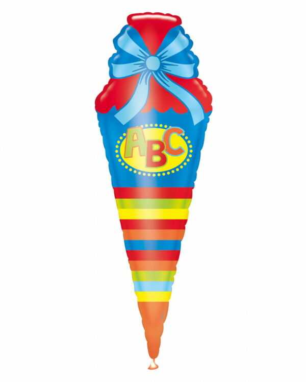 Folienballon ABC Schultüte 111cm Geschenkartikel