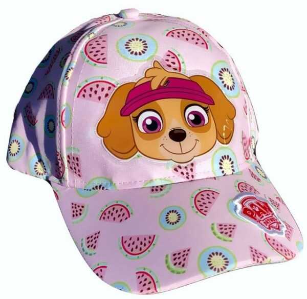 PAW PATROL Schirmmütze "PAW PATROL Cap für Mädchen mit Klettverschluss Schirmmütze Basecap Mütze Kita + Schule Gr. 48/50 + 52/54"