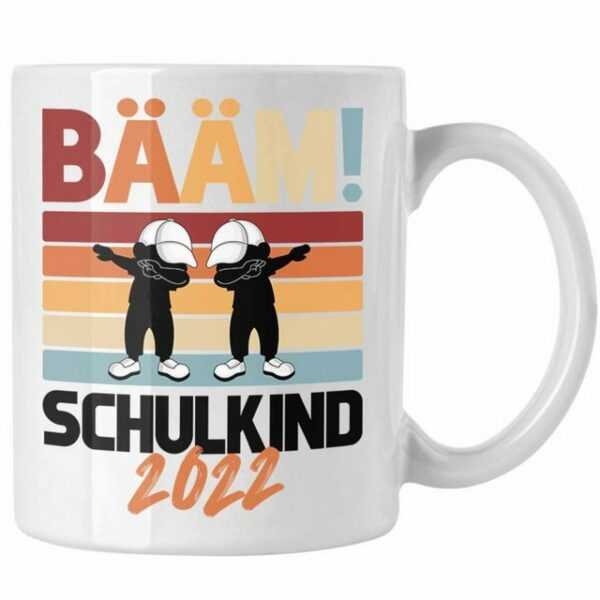 Trendation Tasse "Trendation - Einschulung Jungs Geschenk für Schultüte Füllung Tasse Schulstart 1. Schultag Schuleinführung Schulanfang Geschenkidee Schulkind Junge"