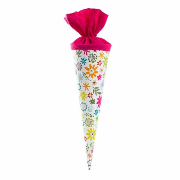 Goldbuch Schultüte Goldbuch Geschenktüte Blumen - 35cm