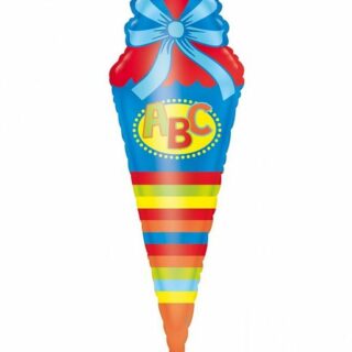 Horror-Shop Folienballon ABC Schultüte Folienballon als Geschenkidee für Sc