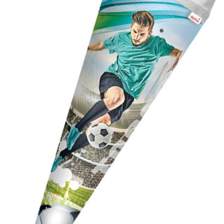 ROTH Schultüte , Fußballstar, , rund, 700 mm, mit Effekt