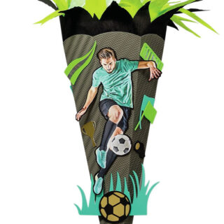 ROTH Schultüten-Bastelset , Fußballstar, , 680 mm