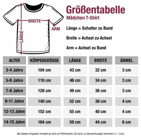 Shirtracer T-Shirt Kita Abgängerin 2023 Einschulung Mädchen