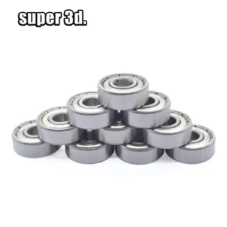 5Pcs Wheels 3D Printer Miniature Bearings 603ZZ 608ZZ 623ZZ/624ZZ 625ZZ 685ZZ 688ZZ Wheel Multiple Deep Groove Ball Bearing