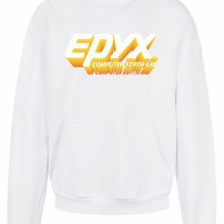 F4NT4STIC Kapuzenpullover EPYX Computer Software Logo 3D SEVENSQUARED Print