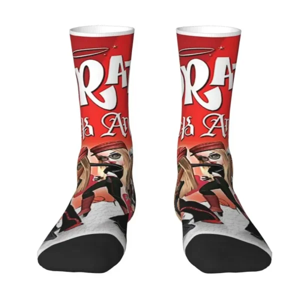 Funny Bratz Rock Angelz Socks Men Women Warm 3D Printing Sports Football Socks