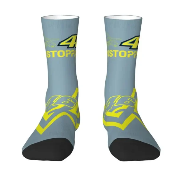 Funny Men's Rossi Dress Socks Unisex Comfortable Warm 3D Printing Crew Socks