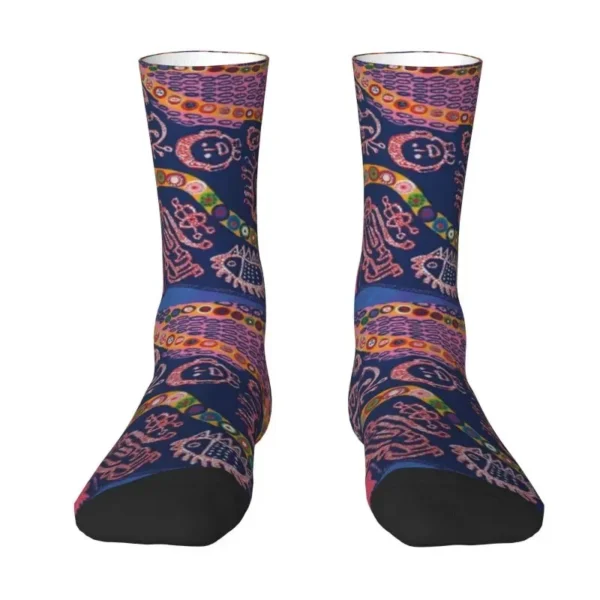 Harajuku Yayoi Kusama Socks Men Women Warm 3D Print Underground Thing Football Sports Socks