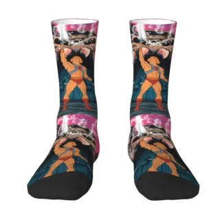 He-Man Transform Men Women Crew Socks Unisex Cute 3D Printed Masters of the Universe Dress Socks