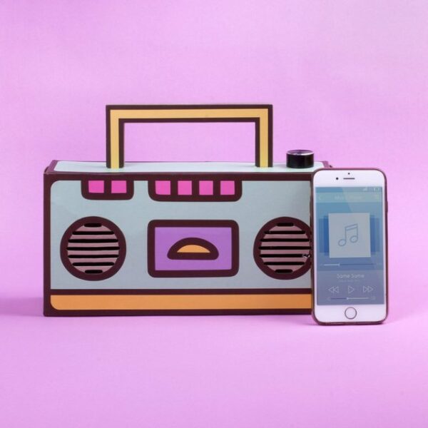 Pusheen Pusheen Tech - DIY Bluetooth Lautsprecher "Boombox" Bluetooth-Lautsprecher