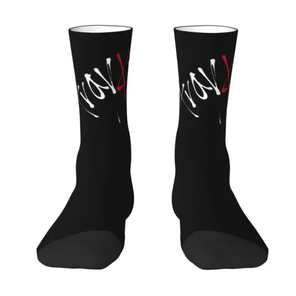 Stray Kids Kpop Rock Men Women Crew Socks Unisex Cute 3D Printing Dress Socks