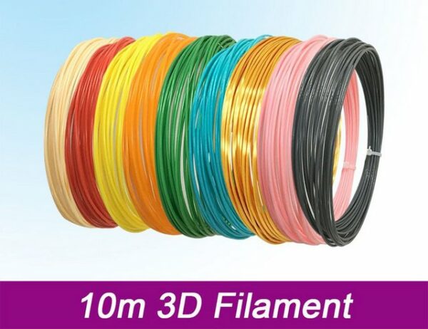 TPFNet 3D-Drucker-Stift PLA-Filament für 3D Drucker Stift - 3D-Malerei - Kinderspielzeug, DIY-Geschenk für Kinder - Farb PLA Filament Galaxy Grün - 10m