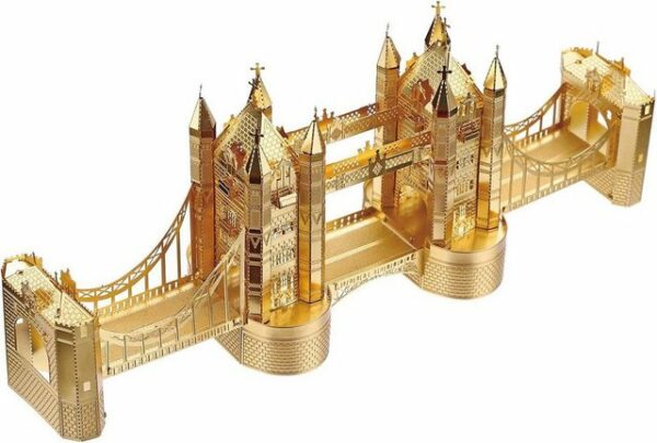 piececool 3D-Puzzle piececool London Tower Bridge 3D DIY Metal Model, Puzzleteile