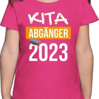 Shirtracer T-Shirt Kita Abgänger 2023 Einschulung Mädchen