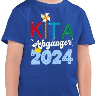 Shirtracer T-Shirt Kita Abgänger 2024 I Einschulung Junge Schulanfang Geschenke