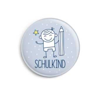 Button Schulkind (Junge)