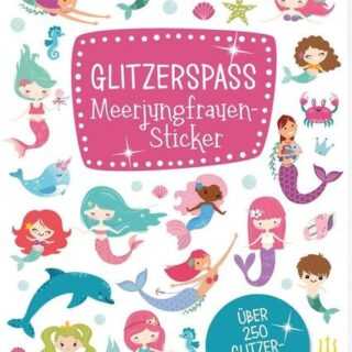 Glitzerspaß - Meerjungfrauen-Sticker