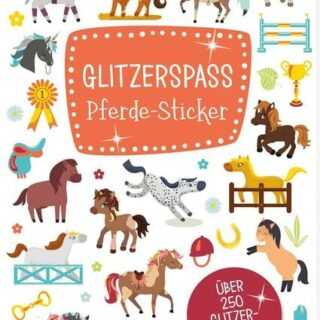 Glitzerspaß - Pferde-Sticker