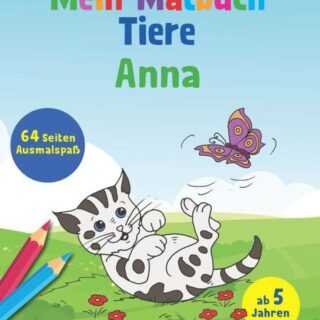 Mein Malbuch Tiere - Anna