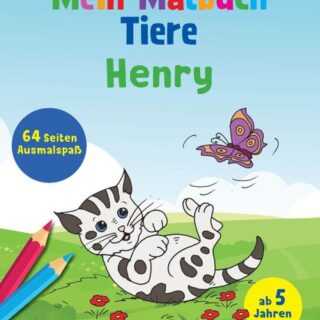 Mein Malbuch Tiere - Henry