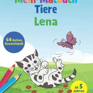 Mein Malbuch Tiere - Lena