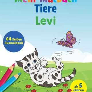 Mein Malbuch Tiere - Levi