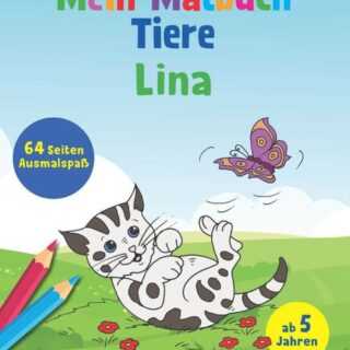 Mein Malbuch Tiere - Lina