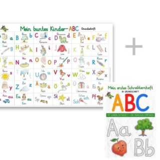 Mein buntes Kinder-ABC-Set in Grundschrift