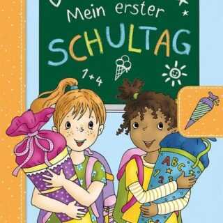 Mein erster Schultag - Mädchen (Hellblau)