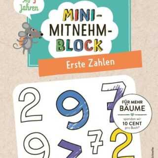 Mini-Mitnehm-Block Erste Zahlen