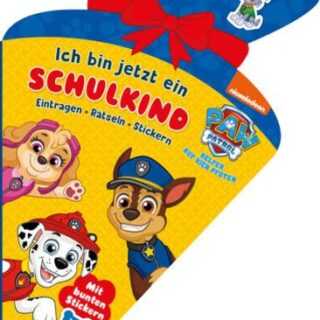 PAW Patrol Ich bin jetzt ein Schulkind! Eintragen, Rätseln, Stickern