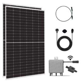 EPP.Solar Solaranlage Solar Balkonkraftwerk 820W Komplettset mit Deye Wechselrichter 800W