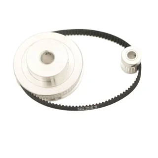 202-2GT GT2 60 Teeth Timing Belt Pulley 20 Tooth for belt Width 6mm Bore 8&8mm Aluminum and Alloy Belt Pulley for 3D Printer