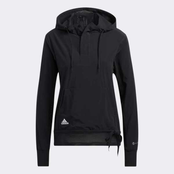 Adidas H.RDY QTR Z Light Hoodie Damen | black L