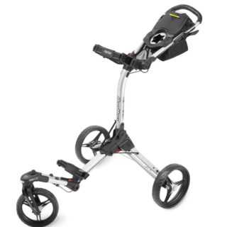 Bag Boy Tri Swivel 2.0 Push-Trolley 3-Rad | silber-schwarz