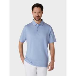 Callaway Golf Ventilated Classic Jacquard Polo Herren | chambray S