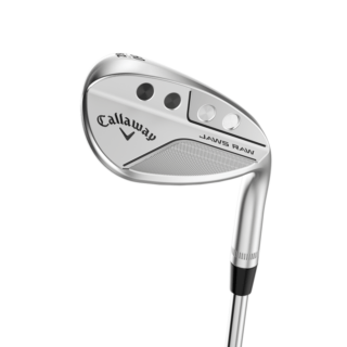 Callaway JAWS RAW Chrome Wedge | RH Herren Stahl / True Temper Dynamic Gold Spinner 115g 50/12 Grind W Std.