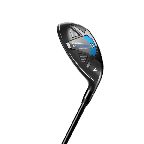 Callaway Paradym Ai Smoke MAX Fast Hybrid Damen RH / #8 / 33° / Ladies Flex / Mitsubishi Eldio Blue/White 40