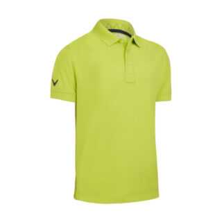 Callaway SOLID Poloshirt Herren | lime punch S