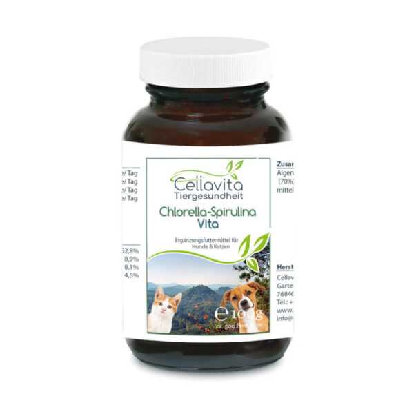 Chlorella - Spirulina - 100g f?r Hunde & Katzen