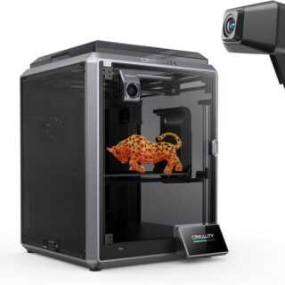 Creality 3D-Drucker K1 3D Printer, 32mm³/s Max Flow Hotend, 600mm/s Max Geschwindigkeit