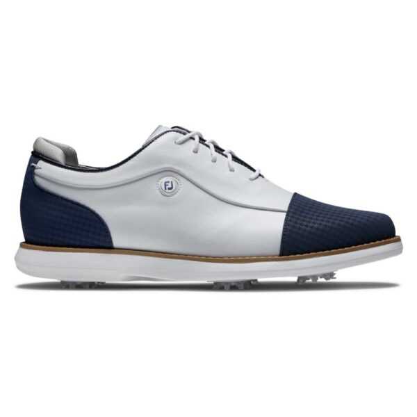 FootJoy Traditions Shield Tip Golf-Schuh Damen Medium | white-navy EU 38