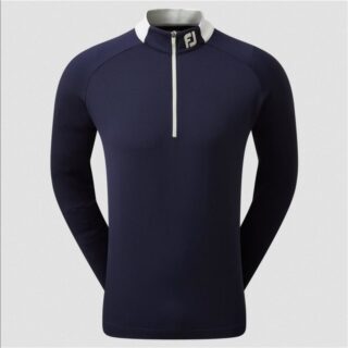 FootJoy Trim Chill-Out Midlayer Herren | Navy / Mandel XXL