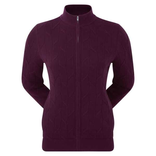 FootJoy gefütterte Reißverschluss-Jacke Damen | fig M