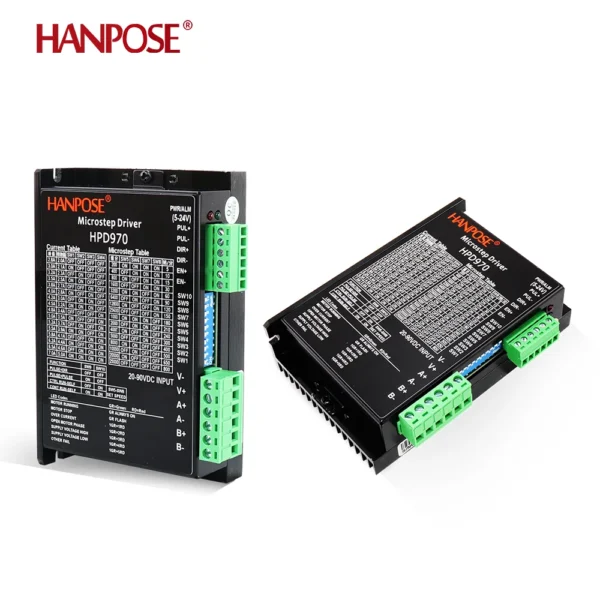 HANPOSE Free Shipping HPD970 Motor Driver Board 57 Motor Driver 20-90VDC for 3D printer Nema 23 Stepper Motor controller