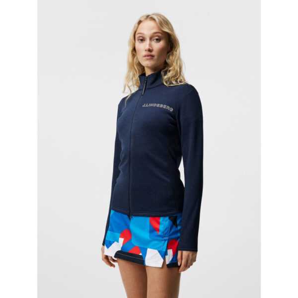 J.Lindeberg Kati Mid Layer Damen | navy melange XL