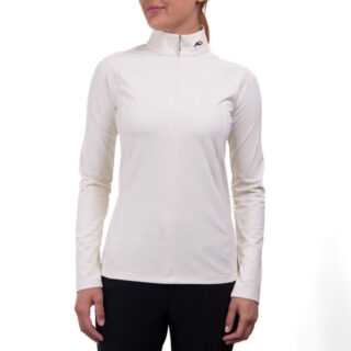 KJUS Kira Half-Zip Midlayer Damen | ivory 36