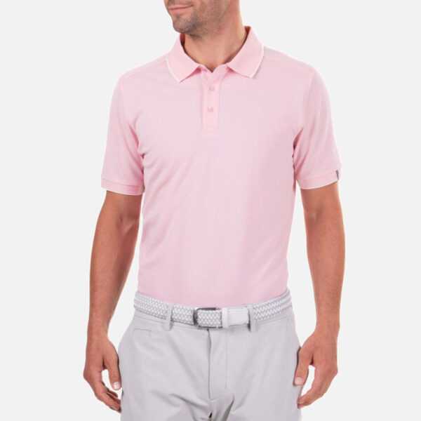 KJUS Stan Polo S/S Herren | pink salt 50